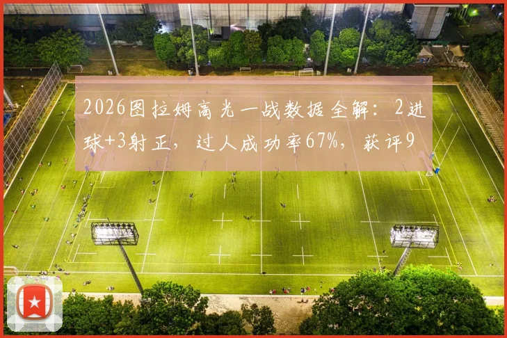 2026图拉姆高光一战数据全解:2进球+3射正,过人成功率67%,获评9.3分背后的表现分析