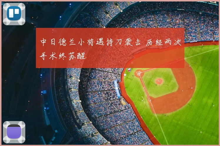 中日德兰小将遇持刀袭击 历经两次手术终苏醒